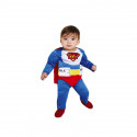 COSTUME CARNEVALE SUPERBABY VESTITO BIBERONMAN 18/24 MESI TUTA CINTURA E MANTELLO PER TRAVESTIMENTI SUPERMAN NO ACCESSOR