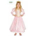 COSTUME PRINCIPESSA ROSA 5/6 ANNI PER TRAVESTIMENTI DI CARNEVALE A TEMA FIABE PRINCESS AURA VESTITO COMPLETO NO ACCESSOR