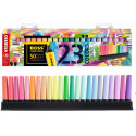 EVIDENZIATORI STABILO PACK DA 23 COLORI DIVERSI PASTELLO E FORTI CON DESKSET ORIGINAL BOSS 50 ANNI DI STORIA