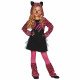 COSTUME CARNEVALE LEOPARDO ROSA BABY 3/4 ANNI VESTITO E CAPUCCIO COMPLETO DI GUANTI E COPRIGAMBE COD 83071 GUIRCA