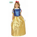 COSTUME CARNEVALE PRINCIPESSA DEL BOSCO 10/12 ANNI VESTITO PER TRAVESTIMENTI A TEMA FIABE FAVOLE BIANCANEVE NO ACCESSORI