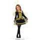 COSTUME CARNEVALE APE BABY 5/6 ANNI VESTITO APETTA CON ALI E DIADEMA C/ANTENNE.X TRAVESIMENTI A TEMA ANIMALI NO ACCESSOR