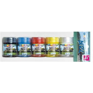 COLORI ACRILICI DECO ACRIL IN FLACONI DA 35ML COLORI PER METALLO VETRO PLASTICA COLORI PRIMARI