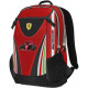 ZAINO SCUOLA ORGANIZZATO FERRARI KIDS 2 ZIP 1 TASCA STAMPA FORMULA UNO N°16 A RILIEVO PRODOTT.UFFIC.PANINI SCUOLA ITALY