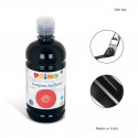 PRIMI PASSI COLORE A TEMPERA NERA BRILLANTE NERO BLACK 500ML UTILE A SCUOLA SUPERLAVABILE PRIMO MOROCOLOR MADE IN ITALY