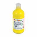 PRIMI PASSI COLORE A TEMPERA BRILLANTE GIALLA YELLOW 500ML UTILE A SCUOLA SUPERLAVABILE PRIMO MOROCOLOR MADE IN ITALY