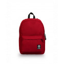 ZAINO AMERICANO INVICTA CARLSON WASHED BACKPACK BORDEAUX 42X30X18CM 2 ZIP 1 TASCHA CON ZIP GARANZIA 4 ANNI SEVEN ITALY