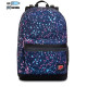 ZAINO SCUOLA ORGANIZZATO SEVEN REVERSIBILE BACKPACK COLOR SPOTS DOUBLE PROJECT 43X31X24CM 2 ZIP +2 TASCHE ZIP GAR.4 ANNI