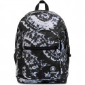 ZAINO SCUOLA ORGANIZZATO INVICTA FANTASY JELEK BACKPACK TIE DYE BLACK 43X32X25CM 38LITRI 2 ZIP GARANZ.4 ANNI SEVEN ITALY