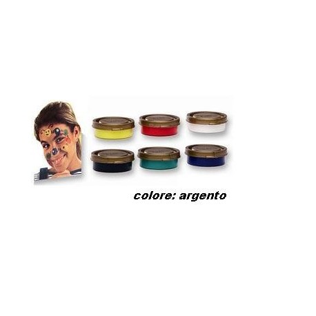 BARATTOLO 30 ML.CREMA TRUCCO COLORE ARGENTO