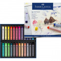 FABER CASTELL CRETE PASTELLO X 24 COLORI BRILLANTI-FACILMENTI CANCELLABILI E MESCOLABILI