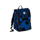 ZAINO SCUOLA ESTENSIBILE FC INTERNAZIONALE 45X30X27CM ZAINO SDOPPIABILE +PALLONE CUOIO PRODOTTO UFFICIALE DA SEVEN ITALY