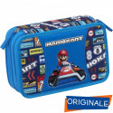 ASTUCCIO SCUOLA 3 ZIP COMPLETO SUPER MARIO PRODOTTO ORIGINALE