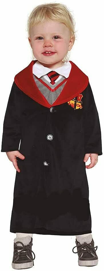 COSTUME MAGO STUDENTE DI MAGIA 12/18MESI TUNICA+CAMICIA C/GILET CRAVATTA  VESTITO CARNEVALE A TEMA HARRY POTTER NO ACCESS - Parole e Pensieri