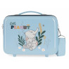 BEAUTY CASE DA VIAGGIO ABS DUMBO BEFORE THE BLOOM DISNEY ORIGINAL VALIGIA 29X21X15CM FASCIA AGGANCIO PER TROLLEY