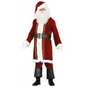 COSTUME BABBO NATALE TG.M VESTITO DELUX SANTA CLAUS COMPLETO DI CAPPELLO GIACCA CINTURA E PANTALONI NO ACCESSORI