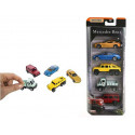 MATCHBOX SET 5 MODELLINI MERCEDES BENZ IN METALLO DIE CAST SCATOLINA CON 5 VEICOLI PER GIOCARE E COLLEZZIONARE MATTEL