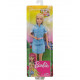 BARBIE DREAMH USE ADVENTURES BAMBOLINA BARBIE 30CM CAPELLI BIONDI VESTITO AZZURRO GIOCATTOLO DA 3+ ANNI ORIGINAL MATTEL