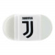 ASTUCCIO OVALE GOMMA E TEMPERINO CON SERBATOIO FC JUVENTUS BIANCO LOGO NERO 6X3,3X1,5CM PROD.UFFICIALE SEVEN ITALY