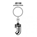 PORTACHIAVI FC JUVENTUS IN METALLO 9CM LOGO SAGOMATO J SMALTATO PRODOTTO UFFICIALE GIEMME TORINO MADE IN ITALY