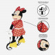 PELUCHE A ZAINO MINNIE MOUSE DISNEY ORIGINAL 31X58X18CM PUPAZZO TOPOLINA MORBIDO A ZAINETTO CON 1 ZIP SU SPALLE