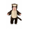 COSTUME CARNEVALE BABY GORILLA 12/18 MESI TUTONE CON CAPUCCIO PER TRAVEST.A TEMA ANIMALI DELLA GIUNGLA SCIMMIA NO ACCESS