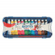 ASTUCCIO CON TAVOLOZZA REMOVIBILE TEMPERA EXTRA FINE A BASE D"ACQUA TUBETTO 12ML.X 12 COLORI ASSORTITI+ PENNELLO GIOTTO