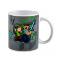 TAZZA MUG IN CERAMICA MINECRAFTCAMBIA COLORE IN SCATOLA REGALO