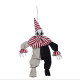 PAGLIACCIO 80CM IN MOVIMENTO CON LUCI ARTICOLI SCHERZOSI PER FESTE DI HALLOWEEN E PARTY A TEMA HORROR CLOWN ASSASSINO