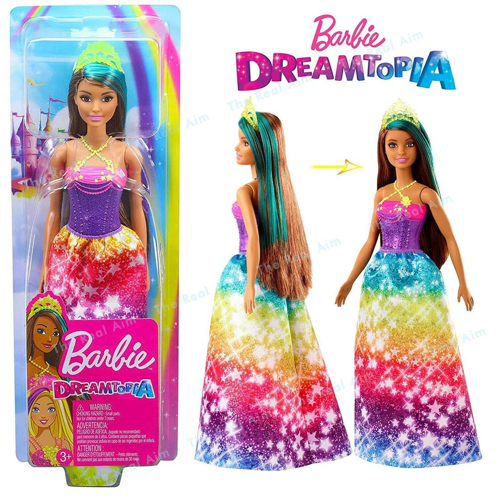 Barbie Vestiti Originali Abito Blu con Accessori GRC01 GWC27 Mattel 3 Anni+