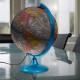 NIGHT & DAY LUMINOSO GLOBO GEOGRAFICO ZODIACO 25CM CONTINENTI MAPPAMONDO POLITICO BASE PLASTICA TECNODIDATTICA ITALY