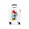 TROLLEY DA VIAGGIO MINNIE MAGIC DISNEY RIGIDO ABS4RUOTE 37X55X20CM VALIGIA BAGAGLIO A MANO TOPOLINA CHIUS.A COMBINAZIONI