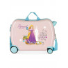 TROLLEY CAVALCABILE4 RUOTE ABS RAPUNZEL DISNEY ORIGINAL 50X38X20CM VALIGIA PRINCIPESSA BAGAGLIO CABINA CHIUSURA A COMBIN