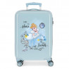 TROLLEY DA VIAGGIO CENERENTOLA PRINCIPESSA DISNEY RIGIDO ABS4RUOTE 37X55X20CM VALIGIA BAGAGLIO A MANO CHIUS.A COMBINAZ