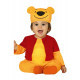 COSTUME CARNEVALE ORSETTO BABY 12/18 MESI VESTITO TUTONE E CAPPELLO A TEMA ANIMALI DEL BOSCO WINNIE THE POOH NO ORIGINAL