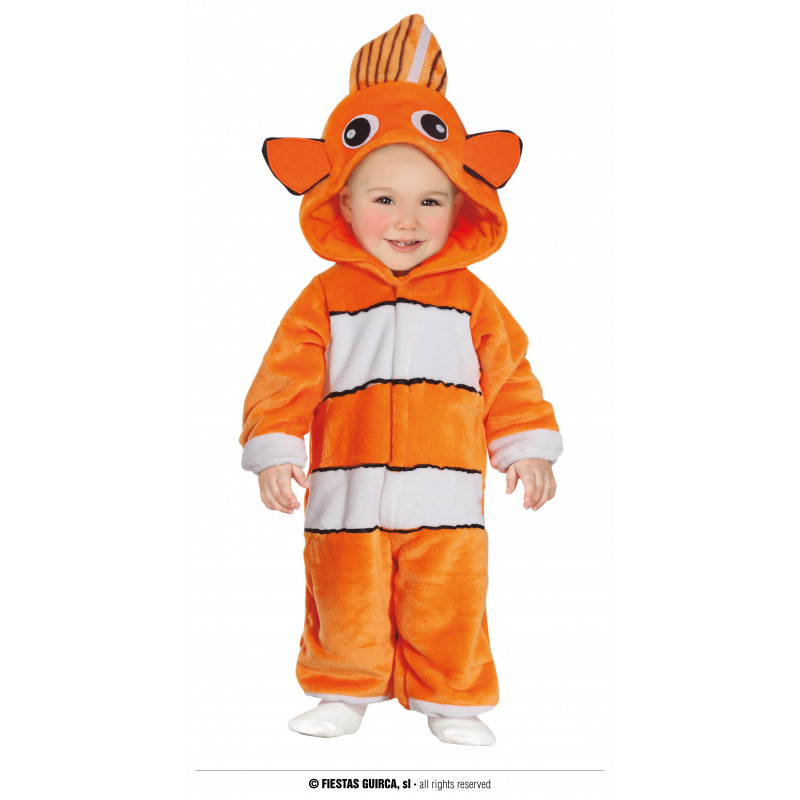 Vestito di carnevale di nemo  Attività di arte per bambini, Costume pesce,  Carnevale fai da te