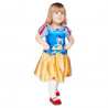 COSTUME CARNEVALE BIANCANEVE ORIGINAL DISNEY 12-18MESI BABY VESTITO PER TRAVESTIMENTI DI CARNEVALE