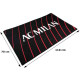 TAPPETO CON ANTISCIVOLO AC MILAN ORIGINAL 70X110CM PRODOTTO UFFICIALE SOTTO75% LATEX SOPRA25% NYLON DA HERMET ITALY