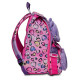 ZAINO SCUOLA SDOPPIABILE BIG SJ GANG FLEECY GIRL 27X41X22CM 28L MULTITASCHE CON PELUCHE PANDA PORTACHIAVI SJ SEVEN ITALY