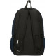 ZAINO 2 CERNIERE REEBOK BOSTON BLU 31X44X18CM 2 ZIP PORTA PC E TABLET TASCA CON ZIP PER SCUOLA LAVORO E TEMPO LIBERO