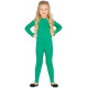 MAILLOT BODYSUYT BABY 3/5 ANNI TUTA SPANDEX VERDE SOTTOVESTITO ELASTICO PER TRAVESTIMENTI DI CARNEVALE E HALLOWEEN