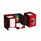 SET DA SCRIVANIA AC MILAN PORTAPENNE+SEGNAPAGINE+PORTA FOGLIETTI+NOTES 9X9X12CM OFFICIAL PRODUCT SEVEN SCUOLA ITALY