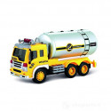 TRUCK D-FORCE SCATOLA COSTRUISCI LA CITTÀ CAMION CISTERNA BENZINA 30X18X11CM A FRIZIONE SCALA 1:16 CON LUCI E SUONI