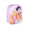 ZAINETTO ASILO PRINCIPESSE DISNEY 3D 30X26X10CM CON STAMPA A RILIEVO ZAINO SILO E TEMPO LIBERO PRINCESS OFFICIAL PRODUCT