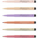 PENNARELLI INCHIOSTRO PIGMENTATO DI CHINA 6COLORI PITT ARTIST PENS MANGA KAOIRO SET CREATIVE STUDIO QUALITY FABERCASTELL