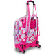 ZAINO SCUOLA TROLLEY JACK 3WD+ SJ GANG HEART LOLLY GIRL SPINNER DIMENSIONI 51X39 X27CM CAPACITA 34LT SEVEN SPA ITALY