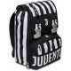 ZAINO SCUOLA ESTENSIBILE FC JUVENTUS 45X30X27CM ZAINO SDOPPIABILE BIG GLORIOUS WIN OFFICIAL PRODUCT SEVEN ITALY