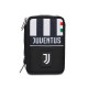 QUICK CASE ASTUCCIO 1 ZIP A LIBRO FC JUVENTUS GLORIOUS WIN BIANCONERI CONTENUTO 45PZ ACCESSORI SCUOLA SEVEN ITALY