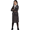 GOTHIC SCHOOL COSTUME CARNEVALE MERCOLEDI 3/4 ANNI PER TRAVESTIMENTI HALLOWEEN A TEMA FILM FAMIGLIA ADDAMS NO ACCESSORI