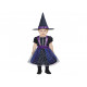 COSTUME STREGA STELLATA BABY 12/18 MESI VESTITO E CAPPELLO STREGA PER TRAVESTIMENTI DI CARNEVALE/HALLOWEEN NO ACCESSORI